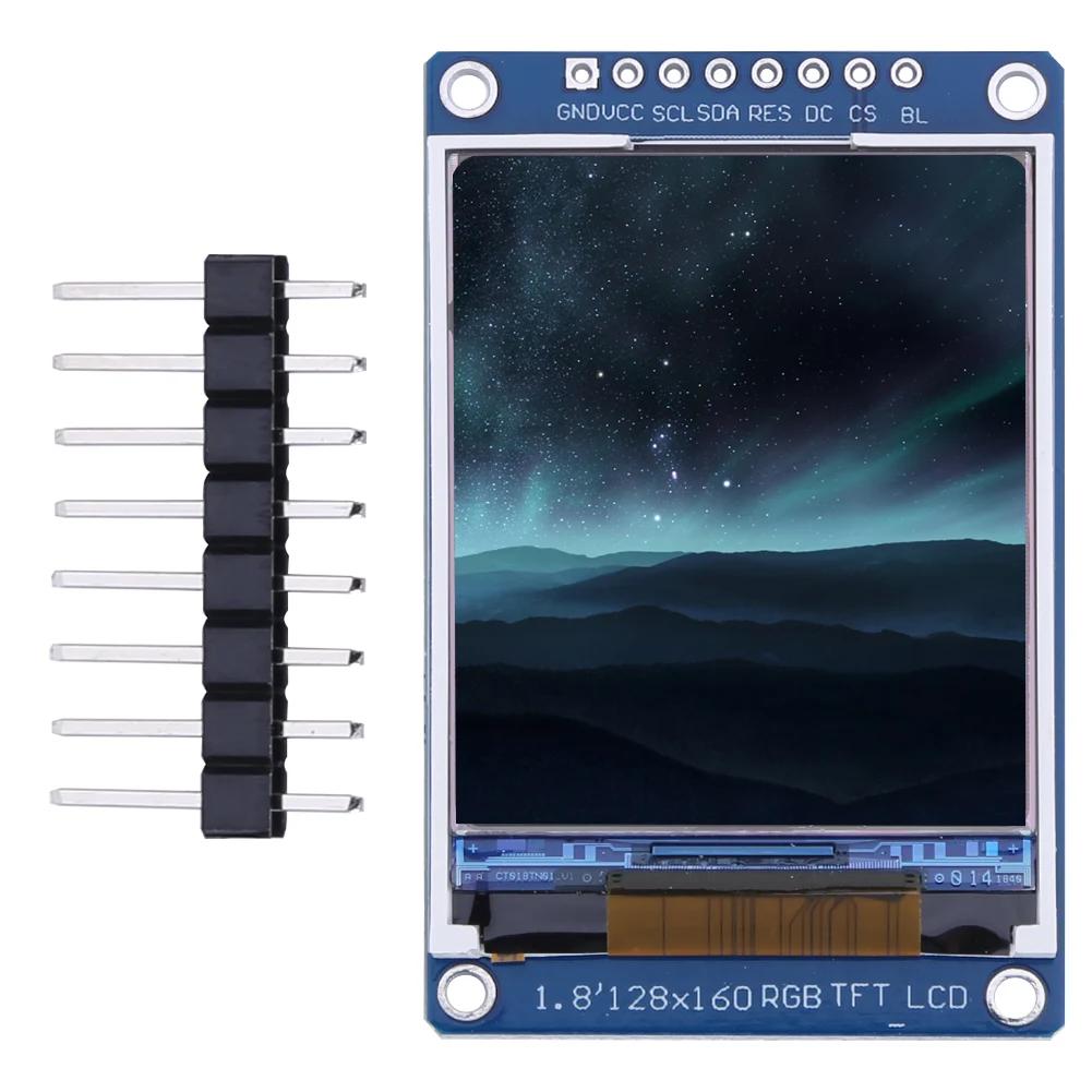 Arduino SMT32 DIY ŰƮ ÷ ÷ , RGB TFT ST7735S ̺ IC SPI ̽  Ʈ, 128x160 ػ, 1.8 ġ